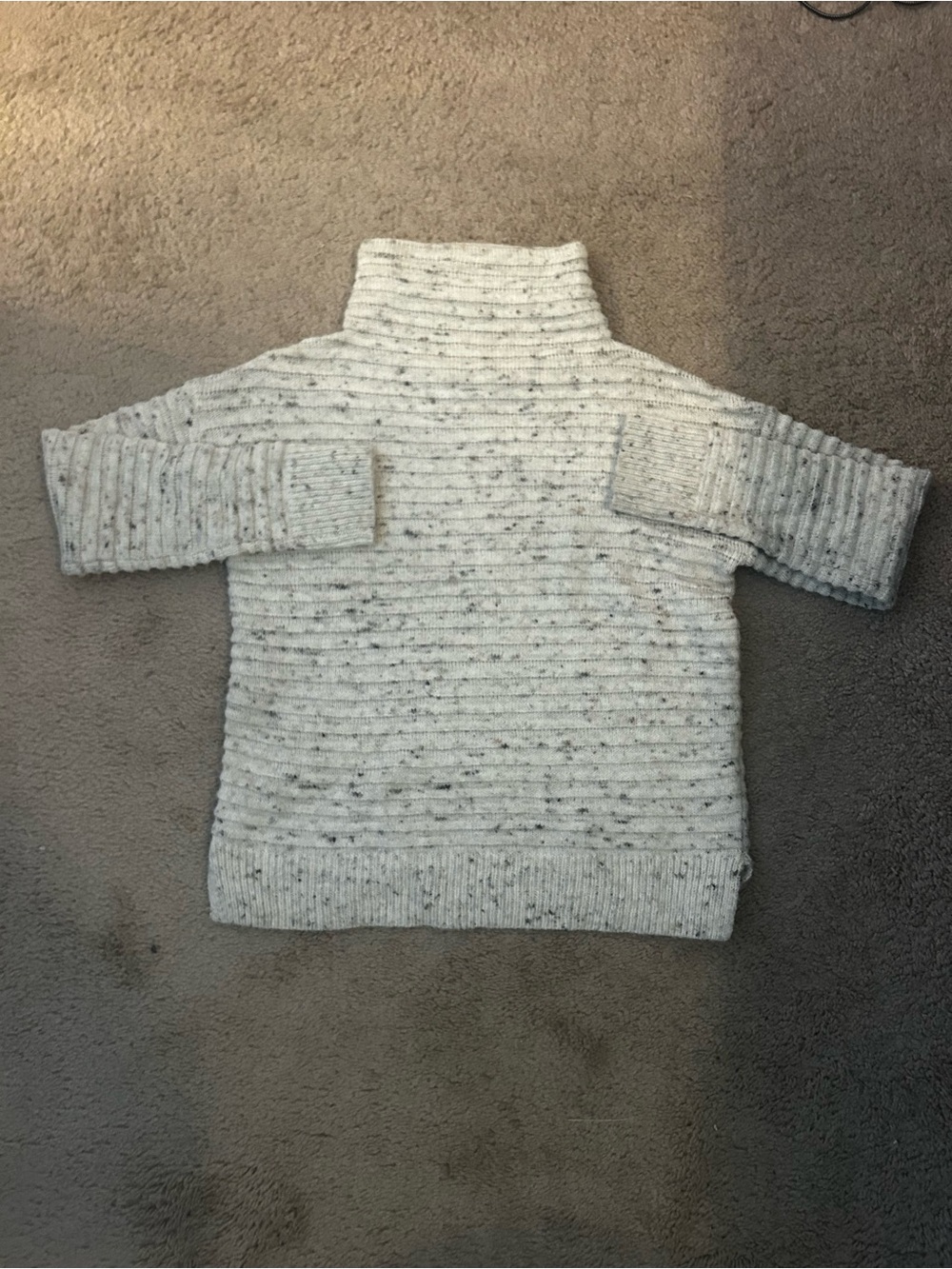 Madewell Donegal Belmont Speckle Mockneck Sweater